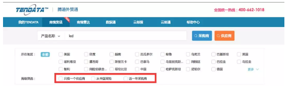 EVO视讯 EVO真人,商情发现,tendata,一键搜索,外贸企业,外贸通,客户开发